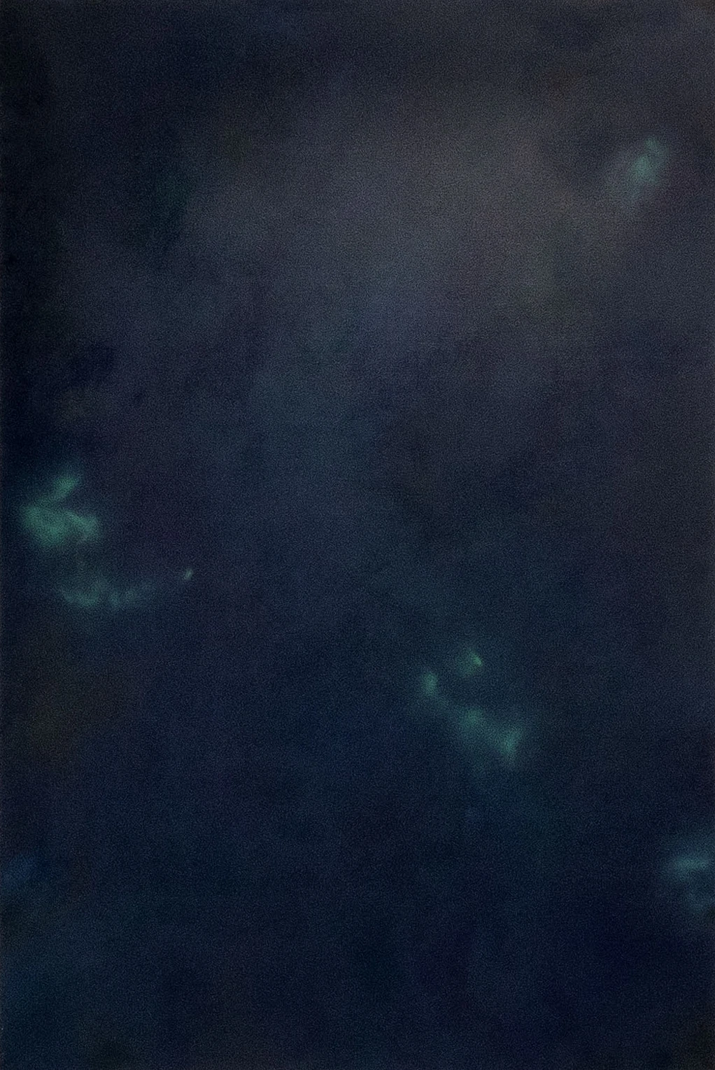 She sings in the Dark II, 2022–2024, huile sur toile, 190 × 130 cm.