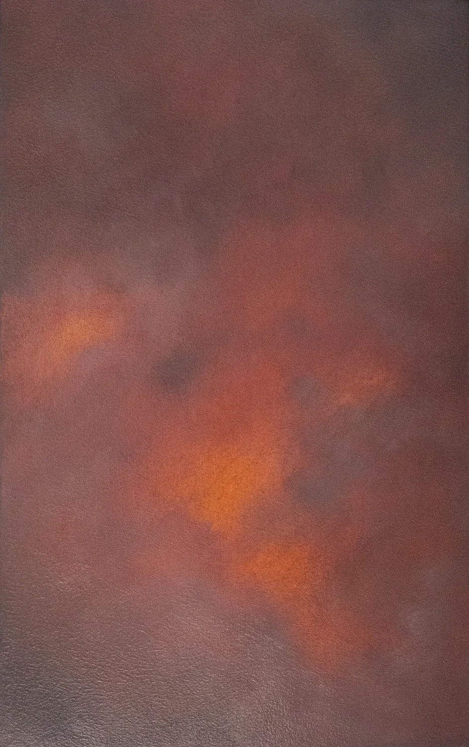Tempêtes des Cieux IV, 2026, huile sur bois, 40 × 25 cm